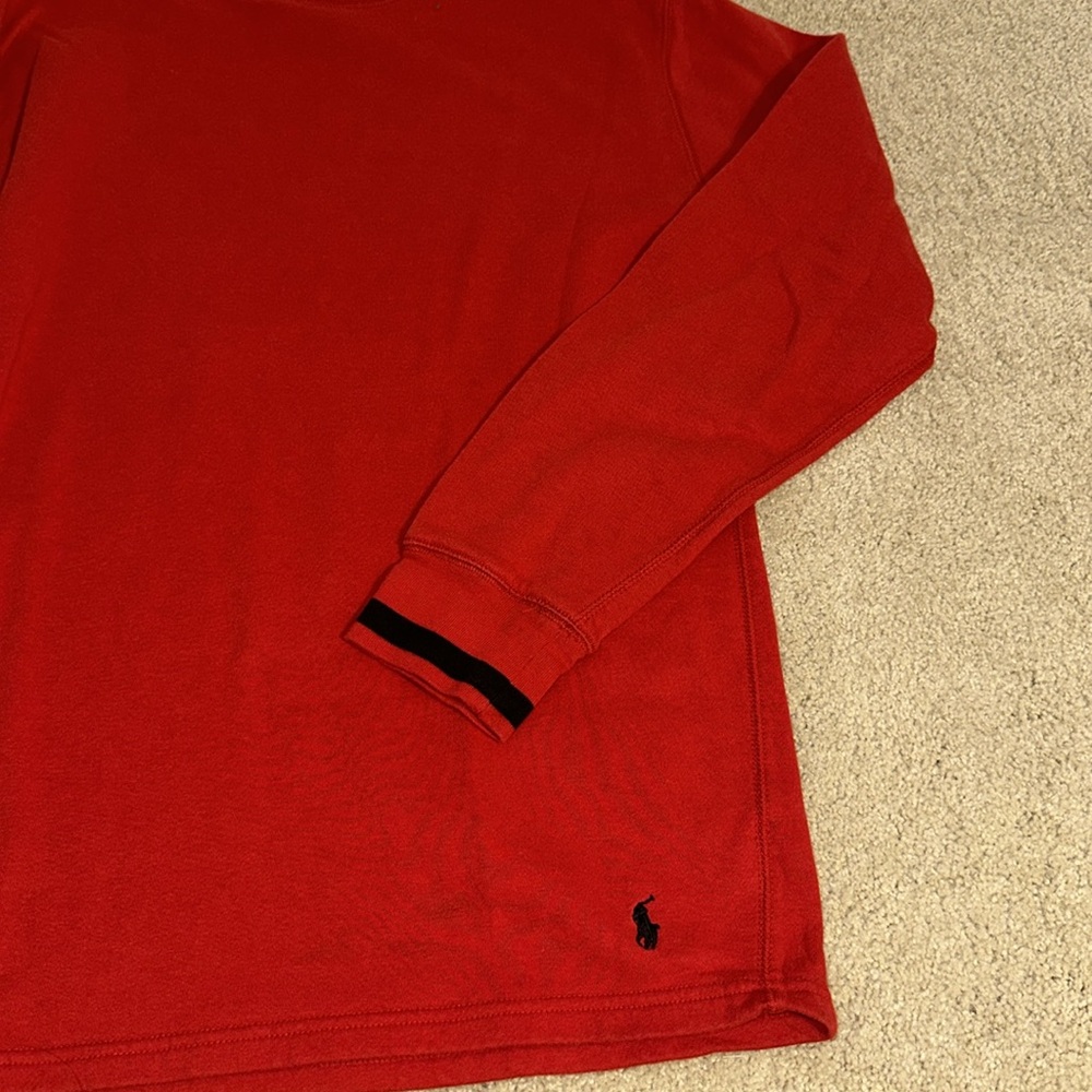 Polo by Ralph Lauren Vibrant Red Crewneck
